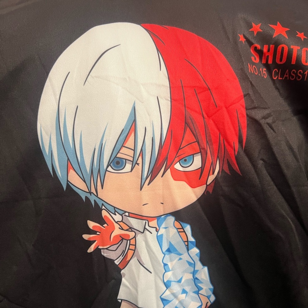 Anime - Todoroki jacket hoodie Large MY HERO ACADEMIA